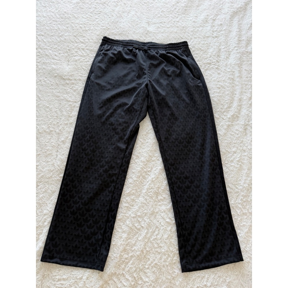 Adidas Trackpants Mens XL Mono Trackpant HZ4157 Black NWT